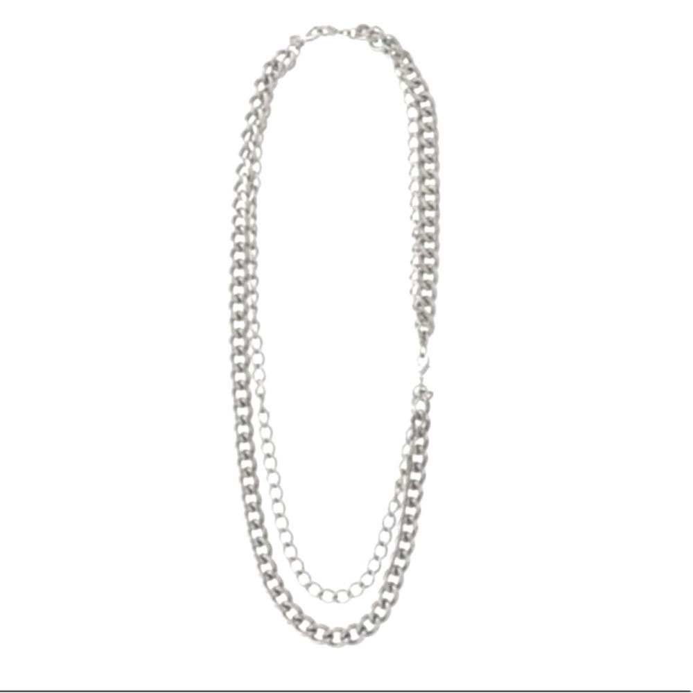 Stella & Dot | Necklace | Silver La Coco Curbchain Necklace